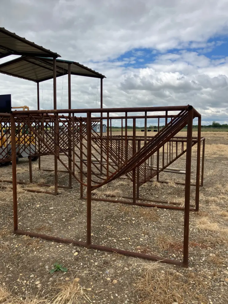 Raised Bale Feeder Horse/Cow