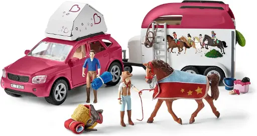 [42535] Schleich Horse Adventures with Car and
Trailer